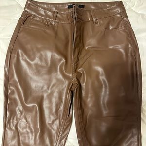Forever 21 Faux Leather Pants